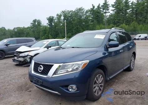 2015 Nissan Pathfinder Sv from USA, damaged, VIN 5N1AR2MN4FC603838